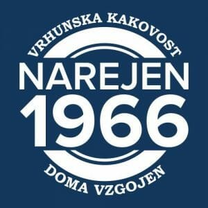 Alternative view of Narejen 1966, majica za rojstni dan z lastno letnico
