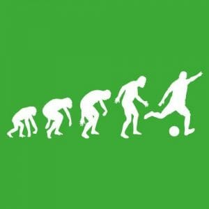 Alternative view of Nogometaš evolucija, majica