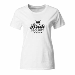 Bride Security, majica za dekliščino