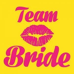 Alternative view of Team Bride, majica