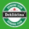 Dekliščina Drinking Team, ženska majica - slika 2