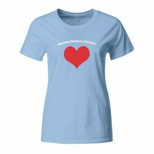 Majhna ženska z velikim srcem, majica