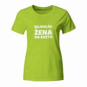 Najboljša žena na svetu, ženska majica