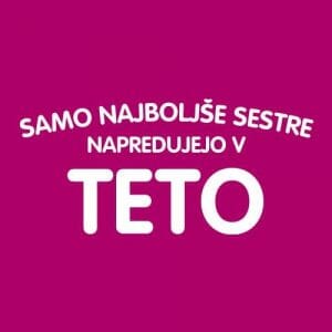 Alternative view of Samo najboljše sestre napredujejo v teto, majica