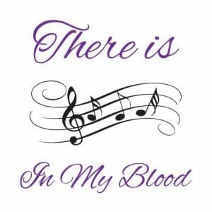 Alternative view of There is music in my blood, ženska majica