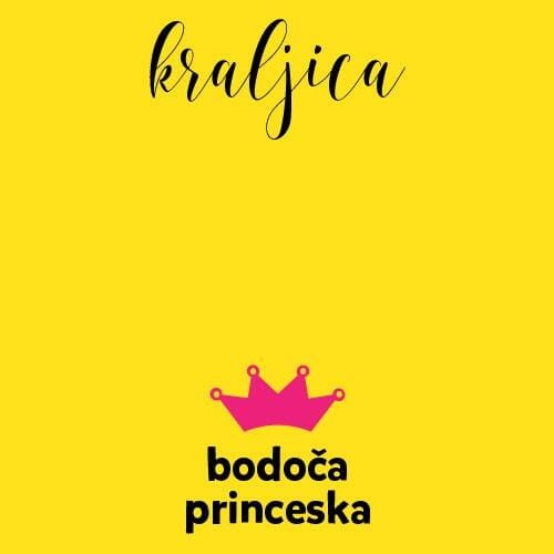 Kraljica bodoča princeska, majica za nosečnice - slika 2