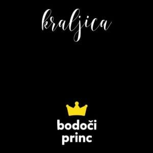 Alternative view of Kraljica, bodoči princ, majica za nosečnico