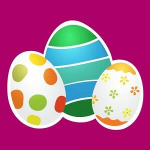 Alternative view of Mala jajčka, majica za nosečnico