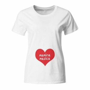 Mamina mazica, majica za nosečnice