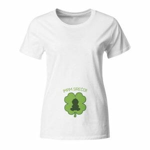 Imam srečo, majica za nosečnico