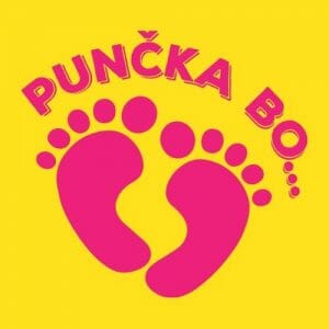 Alternative view of Punčka bo, nosečniška majica