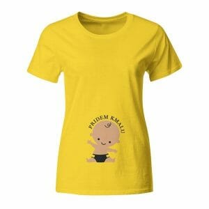 Pridem kmalu, nosečniška majica za mamice