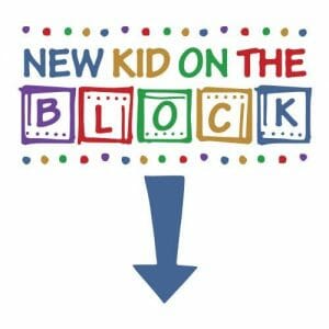 Alternative view of New Kid on the block, raztegljiva majica za nosečnico