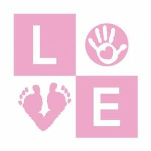 Alternative view of LOVE, nosečniška majica za mlade mamice