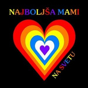 Alternative view of Najboljša mami na svetu, majica za nosečnice