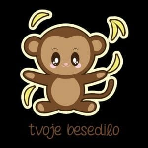 Alternative view of Opica, elastična majica za nosečnice