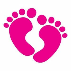 Alternative view of Nogice (punčka), majica za nosečnico po naročilu