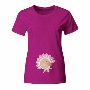 Punčka bo, raztegljiva majica za nosečnice