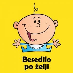 Alternative view of Mali novorojenček, majica za nosečnice z napisom