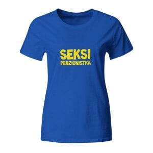Seksi penzionistka, ženska majica