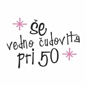 Alternative view of Še vedno čudovita pri, ženska majica z napisom