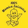 100% mamica začetnica, nosečniška majica - slika 2