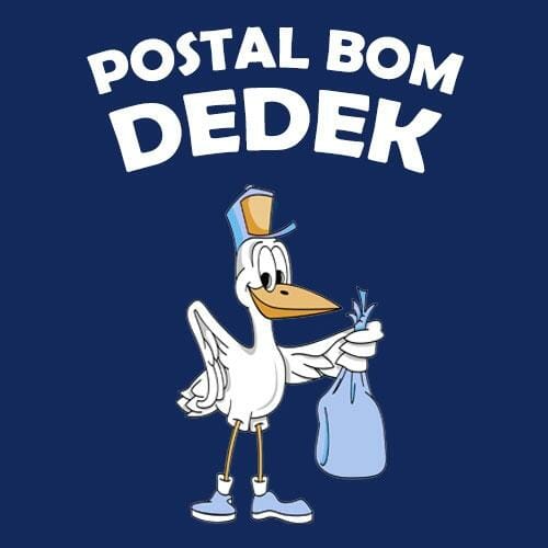Postal bom dedek (za fantke), majica z lastnim napisom - slika 2