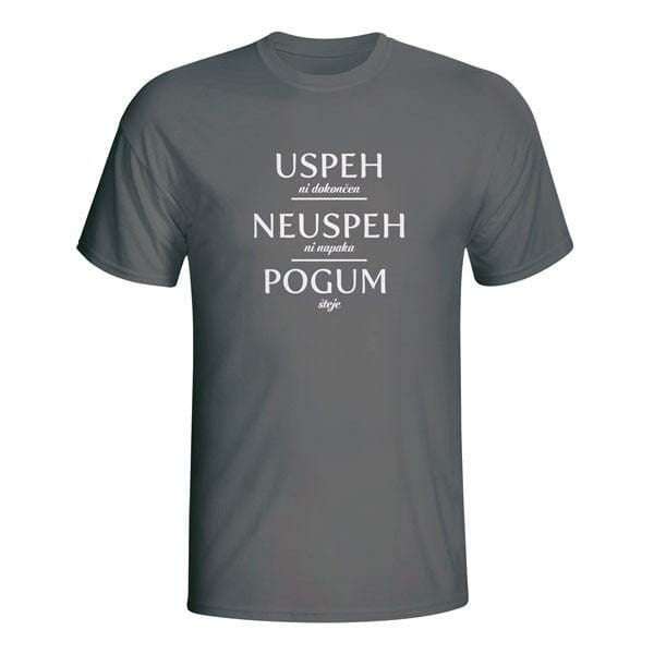 Uspeh ni dokončen, majica