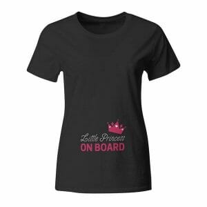 Little Princess on board, majica za nosečnice