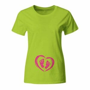 Nogice, majica za nosečnice