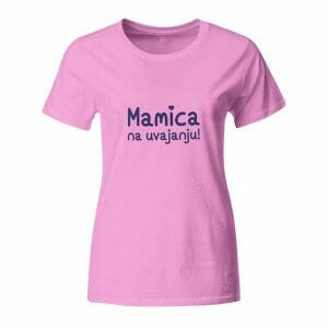 Mamica na uvajanju, majica za noseče mamice