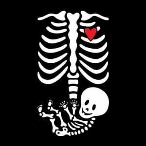 Alternative view of Kostko, elastična nosečniška majica