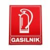 Gasilnik, označevalna tablica za gasilni aparat