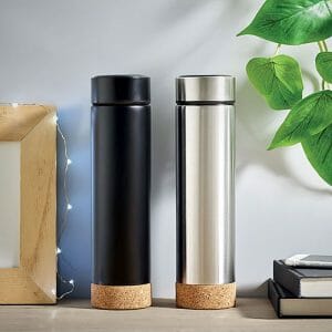 Alternative view of Termo steklenica z gravuro, 450 ml kovinska