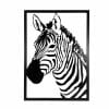 Zebra, 3D stenska dekoracija