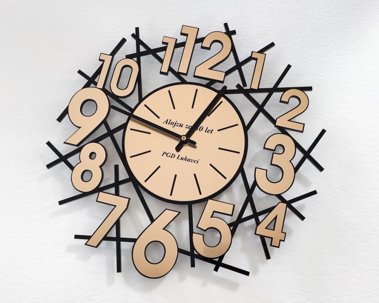 Moderne stenske ure po naročilu