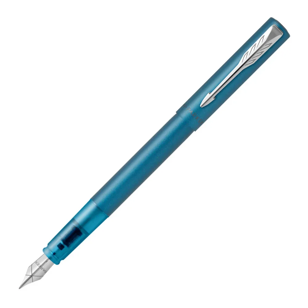 Parker nalivno pero Vector XL, metalno turkizna z gravuro - slika 2