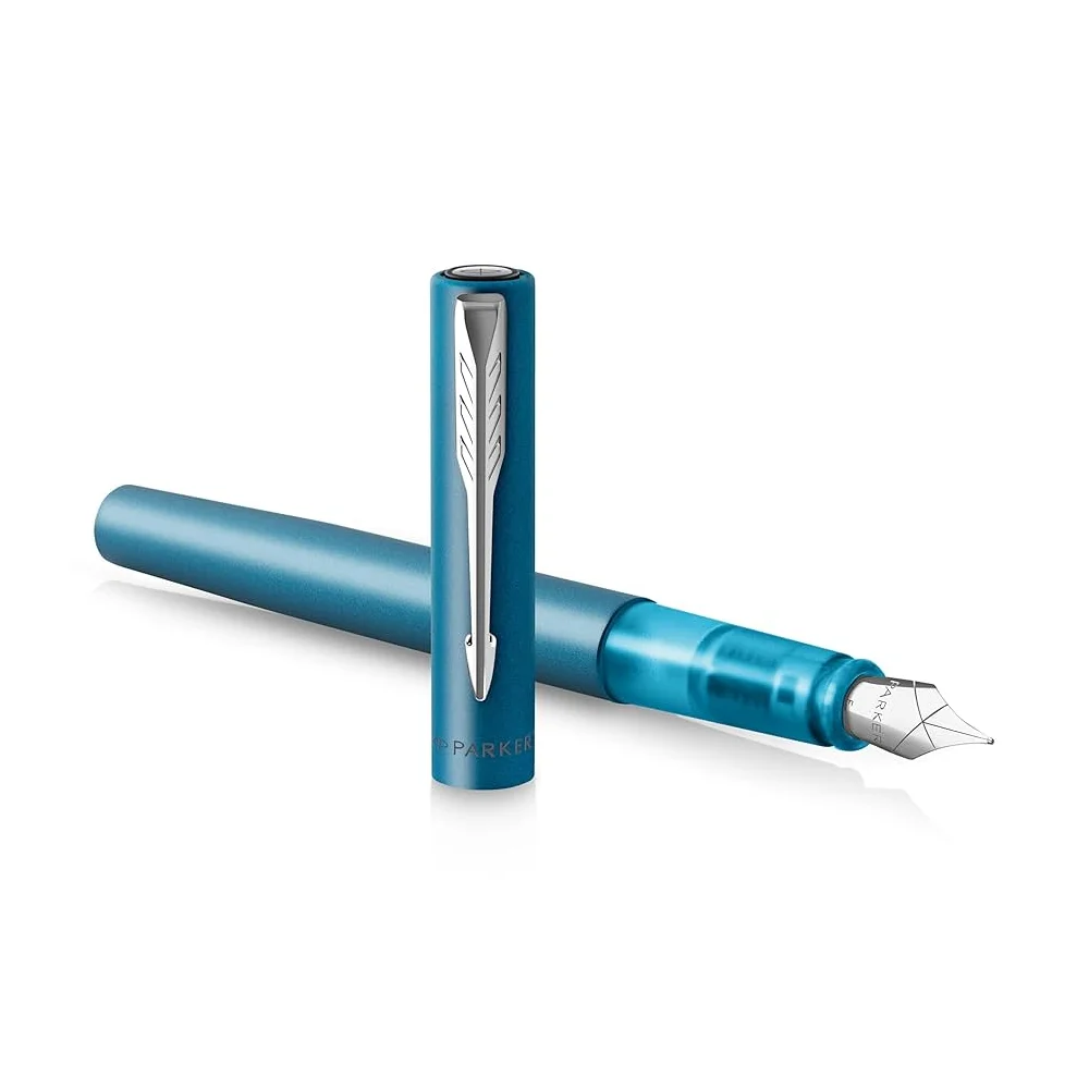 Parker nalivno pero Vector XL, metalno turkizna z gravuro - slika 3