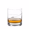 Graviran kozarec za whisky s kristali