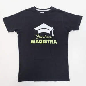 Jeznična magistra ženska majica S